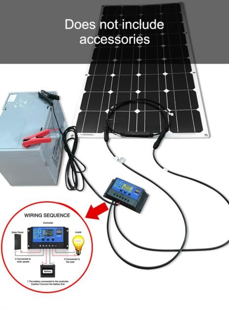 400W Flexible Monocrystalline Solar Panel Kit 6 400W Flexible Monocrystalline Solar Panel Kit 6