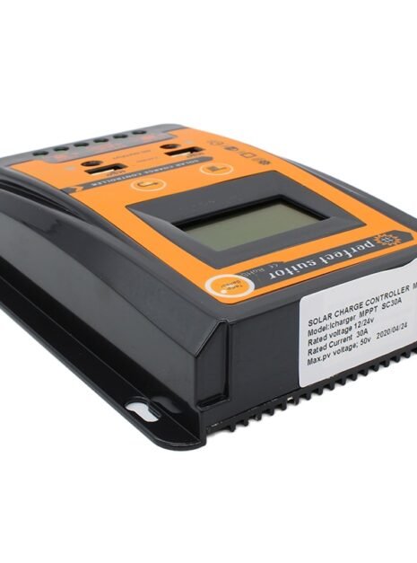 PWM Solar Charge Controller Dual USB with LCD 6 PWM Solar Charge Controller Dual USB with LCD 6