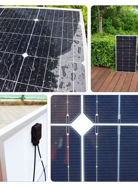 Complete Off-Grid Solar Panel Kit with Charge Controller Cable Connectors 5 Complete Off-Grid Solar Panel Kit with Charge Controller Cable Connectors 5