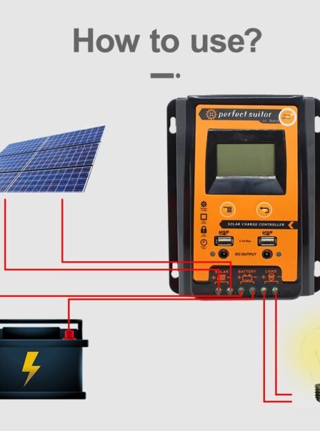 PWM Solar Charge Controller Dual USB with LCD 3 PWM Solar Charge Controller Dual USB with LCD 3