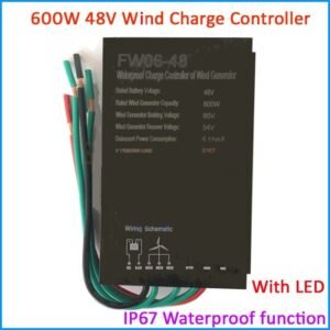Waterproof Wind Turbine Generator Charge Controller 300W 500W 600W 48V 1