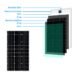 1000W Solar Panel Kit With Frame 110V 220V Inverter and Controller 3