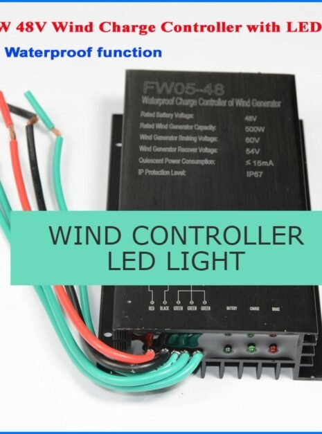 Waterproof Wind Turbine Generator Charge Controller 300W 500W 600W 48V 3 Waterproof Wind Turbine Generator Charge Controller 300W 500W 600W 48V 3