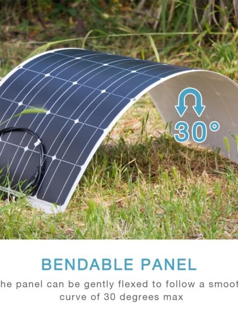 Waterproof Monocrystalline Flexible Solar Panel Set 3 Waterproof Monocrystalline Flexible Solar Panel Set 3