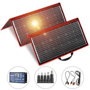 Portable Foldable Solar Panel with 20A Controller 1
