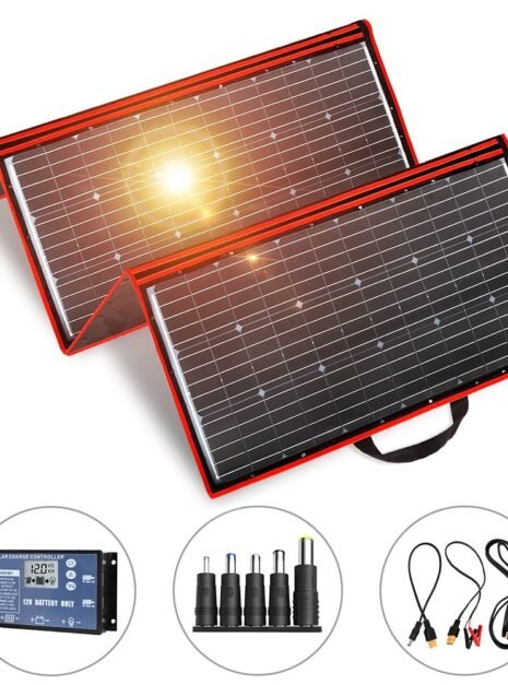 Portable Foldable Solar Panel with 20A Controller 1 Portable Foldable Solar Panel with 20A Controller 1