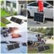 Foldable Solar Panel Kit with Controller Cables 6