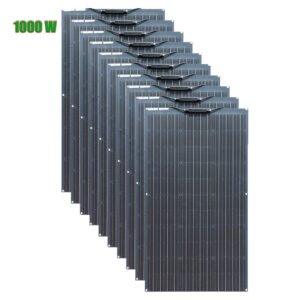 1000W Flexible Mono Photovoltaic Solar Panel Kit 1