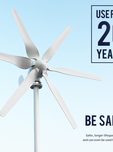 Low Noise High Efficiency 8 Blades Wind Turbine with MPPT Controller 4 Low Noise High Efficiency 8 Blades Wind Turbine with MPPT Controller 4