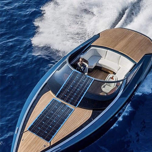 Flexible Solar Panel Kit with 10A Controller PV Cable Connectors