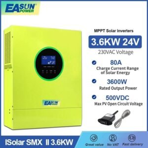 EASun Pure Sine Wave Solar Inverter 3600W MPPT Charge Controller With Wifi 1
