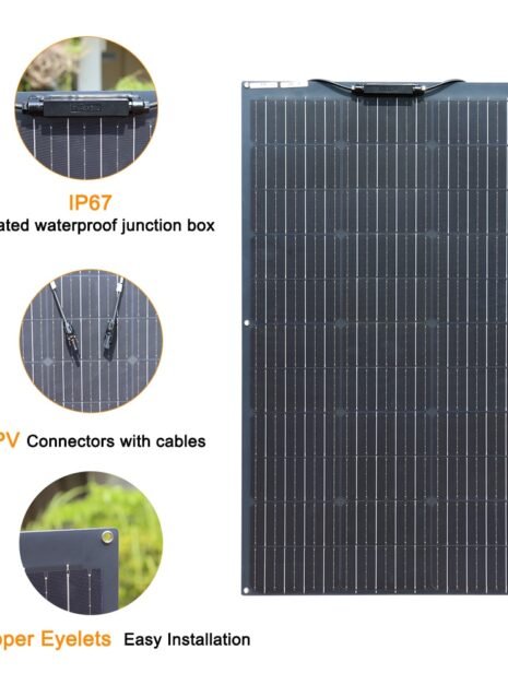 1000W Flexible Mono Photovoltaic Solar Panel Kit 4 1000W Flexible Mono Photovoltaic Solar Panel Kit 4
