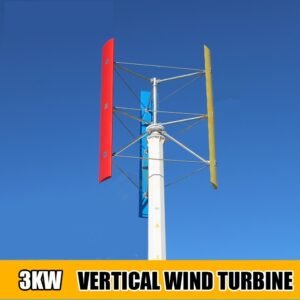 Vertical Wind Generator For Land And Marine With MPPT Controller 1