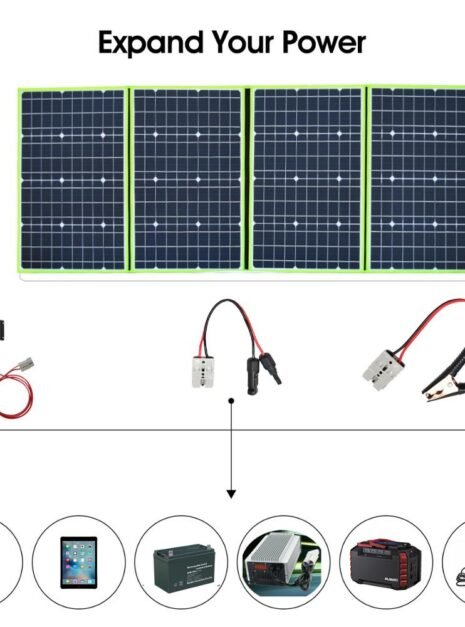 Portable Foldable Photovoltaic Solar Panel Kit 6 Portable Foldable Photovoltaic Solar Panel Kit 6