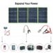Portable Foldable Photovoltaic Solar Panel Kit 6