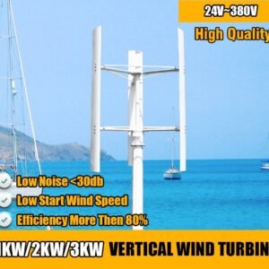 3 blades No Noise Home Use Vertical Wind Turbine 1kW 2kW 3kW 1