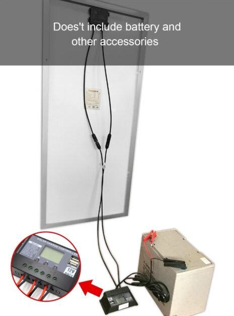 100W Rigid Monocrystalline Silicon Waterproof Solar Panel 18V 6 100W Rigid Monocrystalline Silicon Waterproof Solar Panel 18V 6