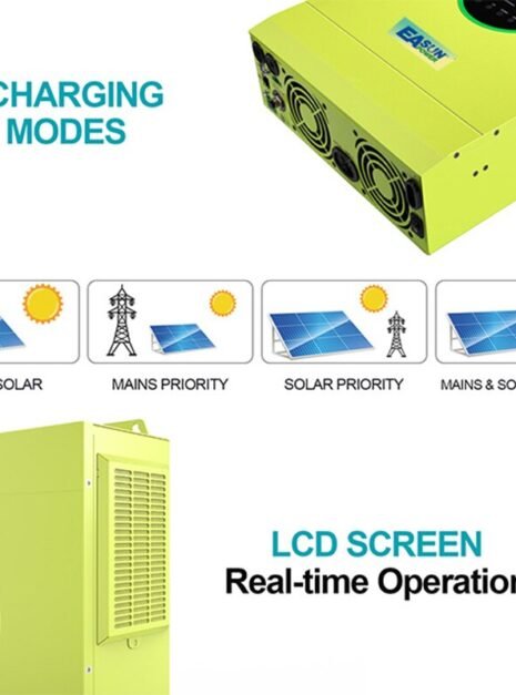 EASun Pure Sine Wave Solar Inverter 3600W MPPT Charge Controller With Wifi 3 EASun Pure Sine Wave Solar Inverter 3600W MPPT Charge Controller With Wifi 3