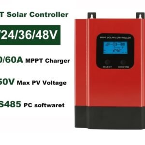 MPPT Solar Charge Controller Auto LCD Display 1