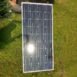 100W Rigid Monocrystalline Silicon Waterproof Solar Panel 18V 2