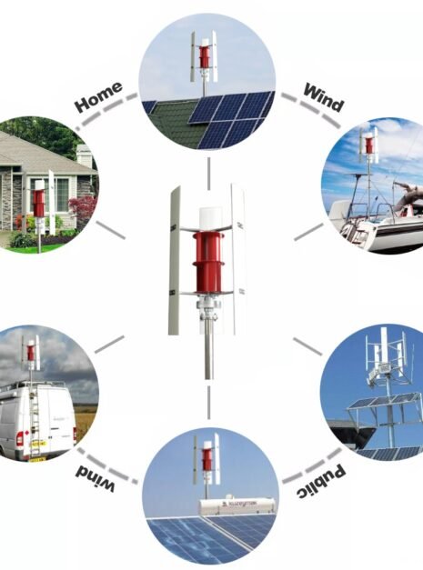 Permanent Maglev Vertical Wind Turbine Inner Blades With MPPT Controller 5 Permanent Maglev Vertical Wind Turbine Inner Blades With MPPT Controller 5