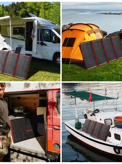 Portable Foldable Solar Panel with 20A Controller 5 Portable Foldable Solar Panel with 20A Controller 5